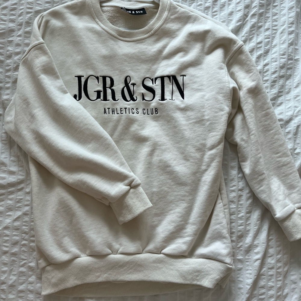 Princess Polly Cream JGR & STN Athletics Club Sweatshirt